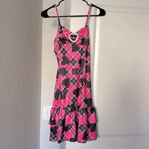 SHEIN COPY: Ma*rs Agejo Gyaru Plaid Mini Dress